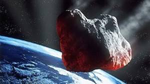 К Земле летит черный астероид